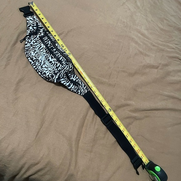 Saint Laurent Zebra Print Nylon Fanny Bag - Picture 12 of 13
